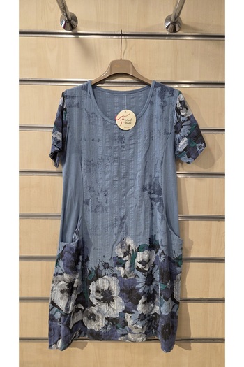 Park Moda Rochie scurtă din bumbac italian