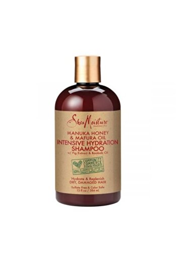 Shea Moisture Sampon cu Miere de Manuka si ulei Mafura, Shea Moisture, 384ml