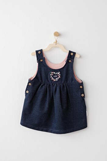 andywawa Kız Bebek Elbise Takım Dress Set Mon Petıt Amour AC26090