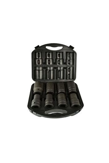 GEKO Set tubular wrenches for impact, 8 pieces, G10074