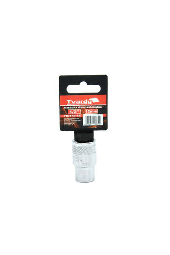 Tvardy Socket with 12 Points 1/2" 12mm, T00143-12
