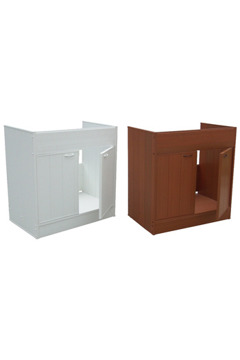 OEM PVC Sink Cover Lily 50x80 cm Beech