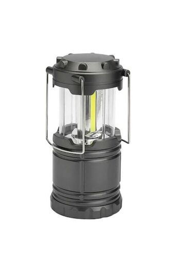 SUMMER Led lantern, camping or fishing, gray, 9 W, 3 Led bulbs, foldable, 8.5 x 13 x 19 cm