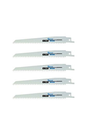 GEKO Set 5 blades for saw 150mm 6 TPI, G33130