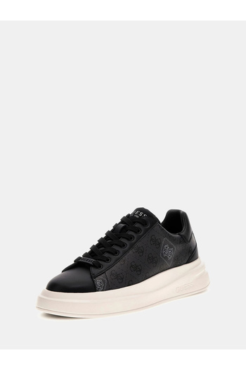 Guess Elba Men's Black Sneaker Fmflbafab12-Black