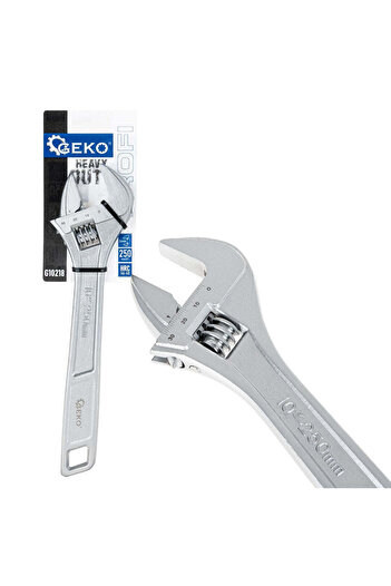 GEKO Adjustable Wrench 10", 0-34 mm, G10218