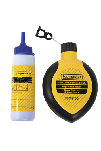 Topmaster Chalk string and chalk powder, 289908