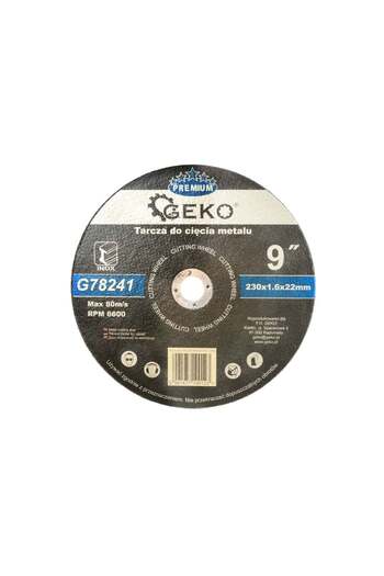 GEKO Steel Cutting Disc 230mm, G78241