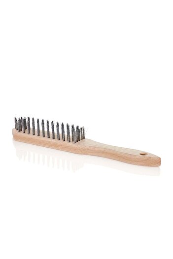 GEKO Steel Wire Brush for Rust Removal with 5 Rows, G00636