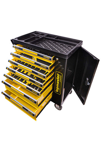 Topmaster Tool Cabinet with 7 Drawers, 219 Pieces, 455550