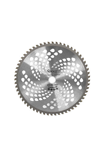 GEKO Disc pentru motocoasa 255x25,4mmx60T, G78182