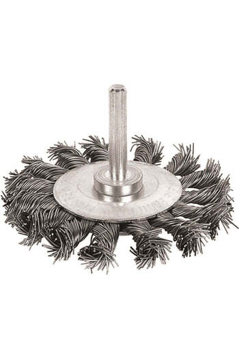 Raider Rotating Circular Brush with Shaft 75 mm, 170108
