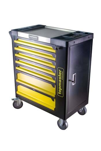 Topmaster Tool Trolley with 182 Pieces,