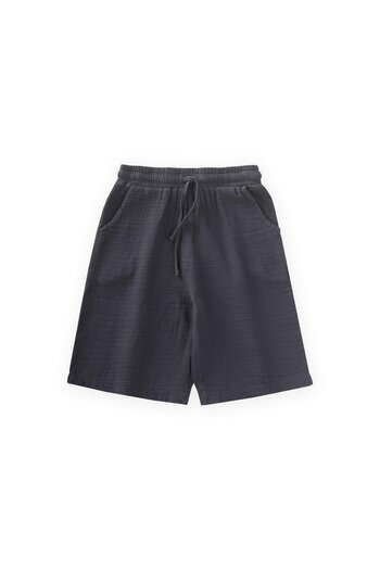 Cigit Organic Muslin Capri 8-12 Years Anthracite