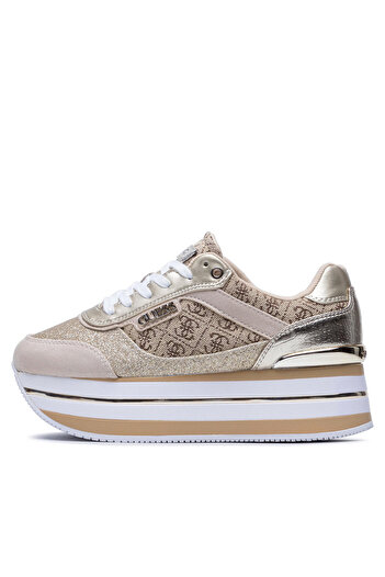 Guess Women's Sneakers Gold FL5HNSFAL12