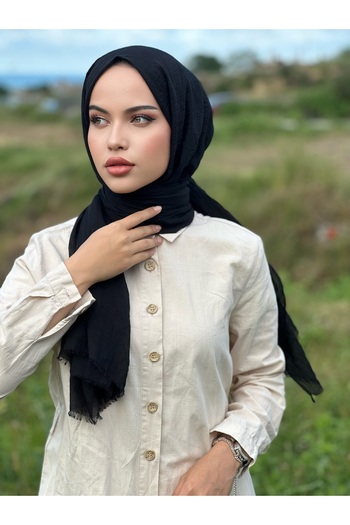 Sima Dark Blue Dubai Shawl
