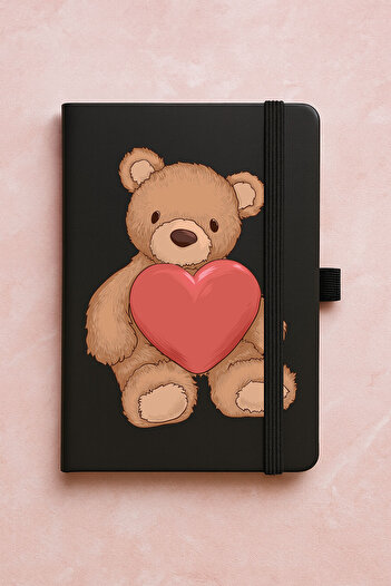 Cekuonline Promotional Undated Premium Thermo Notebook Patterned 192 Sheets - Tedayı