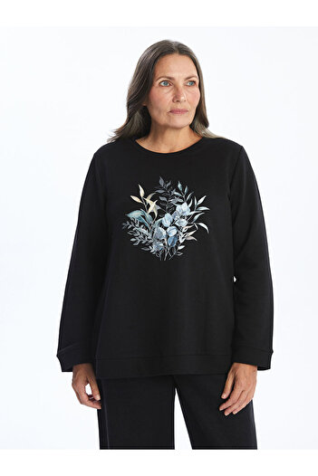 LC Waikiki Sparkling Selections from Shining Store |   Crew Neck Floral Women's Blouse