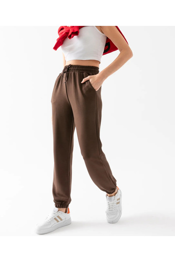 sarıdağ Modal Fabric Jogger Sweatpants with Elasticated Cuffs
