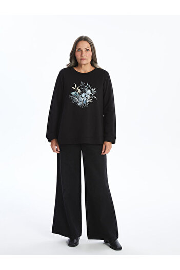 LC Waikiki Sparkling Selections from Shining Store |   Crew Neck Floral Women's Blouse
