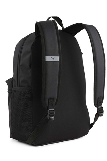 Puma Phase Backpack Set 091191 Bag with Pen Holder Unisex Backpack Black-White