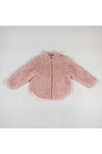 OEM Girls' pink fur jacket