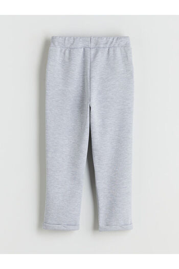 LC Waikiki Gray Boys' Sweatpants with Elastic Waist