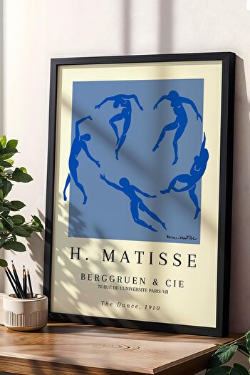 Saturn Henri Matisse the Dance 1910 Framed Painting - Eclectic Style Wall Decor