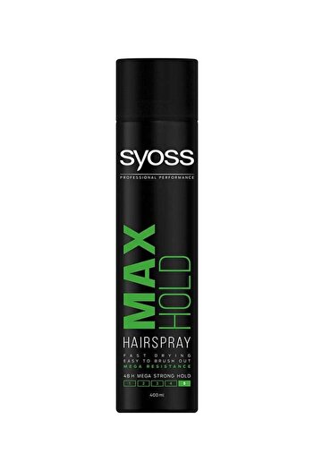 Syoss Max Hold Hair Spray 400ml
