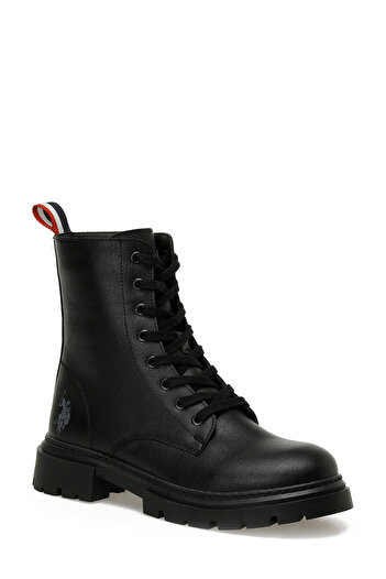 U.S. Polo Assn. HALLES 5PR Siyah Kadın Bot