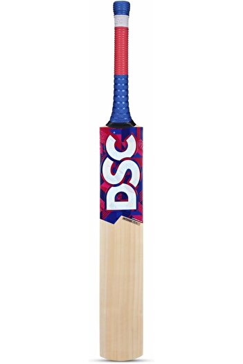 DSC intense Zeal Kashmir Willow Cricket Bat for Leather Ball |Size- Harrow | Free Cover|