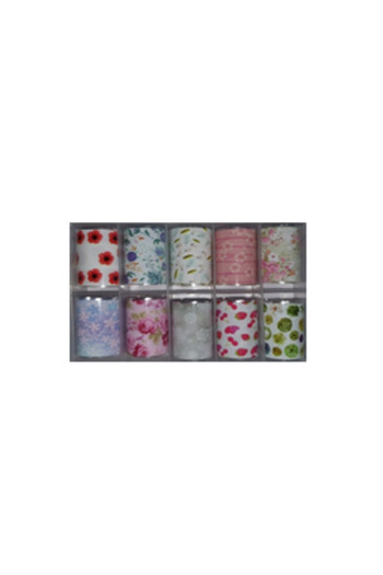Ami Gel Set Folii Unghii pentru Transfer - Nail Art Abracadabra Foil Tip F3 Summer Style - Ami Gel