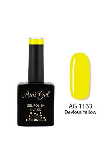 Ami Gel Oja Semipermanenta - Multi Gel Color - The One Devious Yellow AG1163 14ml