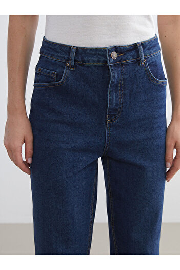 LC Waikiki LCW Modest YENİ SEZON Mom Fit Kadın Jean Pantolon