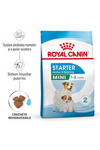 Royal Canin Royal Canin Mini Starter Mother & Babydog gestation/lactation puppy dry dog food, 4 kg