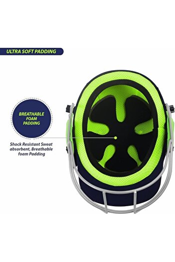 DSC Vizor Cricket Helmet | Color: Navy | Size: Small | For Men & Boys