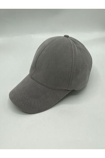 GONCA ŞAPKA Genuine Suede Nubuck Cap
