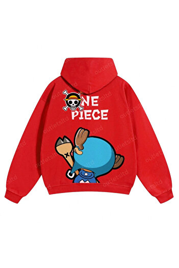 aynewmoda Unisex anime Printed casual long sleeve Hooded top