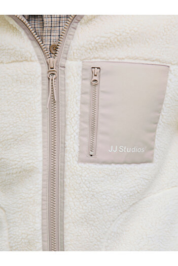 Jack & Jones Ανδρικό βελούδινο παλτό Jjesoho Teddy Jacket 12278784