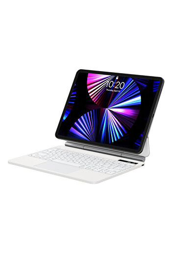 Baseus Magnetic keyboard case for iPad Pro 2018 12.9 A1876A1983 Brilliance Display, white