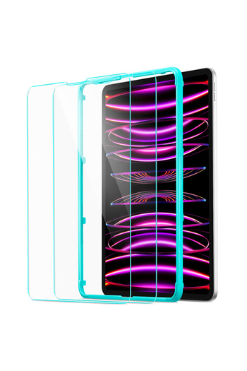 ESR [Pachet 2x] Folie sticla iPad Pro 2018 12.9 A2014A1895 Tempered Glass 9H, transparenta