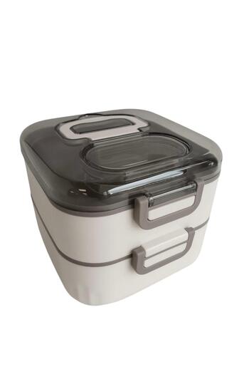 Noki Kids Stainless Steel Lunch Box 1300 ml Double Layer