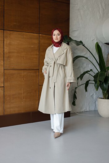 MOONSC OVERSIZED TRENCH COAT
