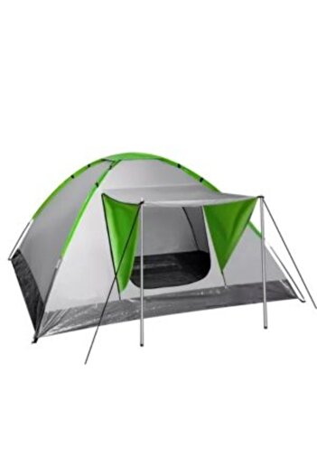 KESNUP Camping tent, waterproof, 200x200x110 cm, Green/Silver