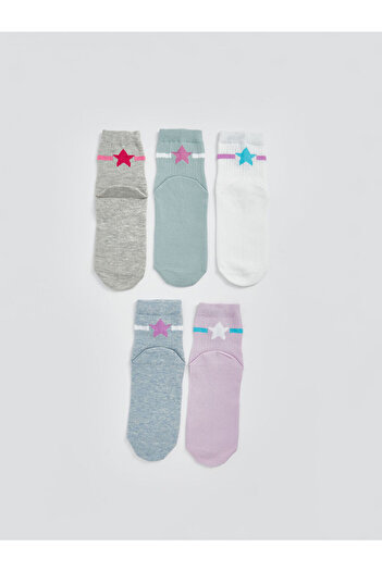 LC Waikiki Sparkling Selections from Shining Store |   Girl's Sock Socks 5-Pack