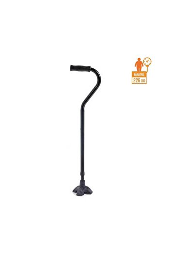 Moretti Spa Adjustable Bariatric Tetrapod Cane with Handle – RH150