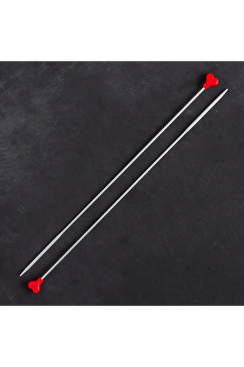 Light up Addi 4mm 35cm Classic Aluminum Quick Weave Skewer - 2