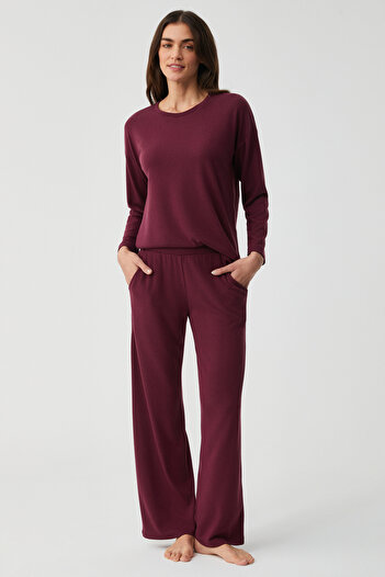 Penyemood Soft textured pajama set