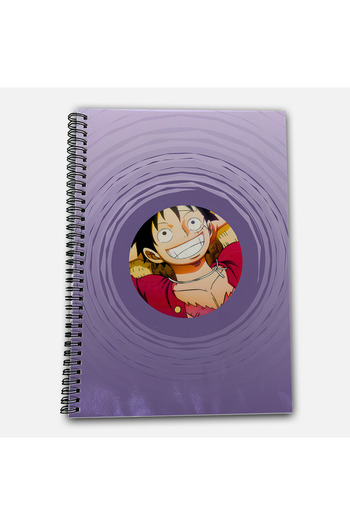 Define Moyas One Piece Luffy Unlined A4 School Notebook 72 Sheets Model 3 - Straw Hat Series