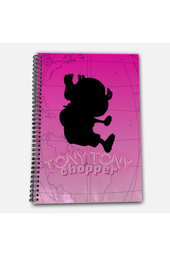 Define Moyas One Piece Chopper Striped A4 School Notebook 72 Sheets Model 2 - Straw Hat Series